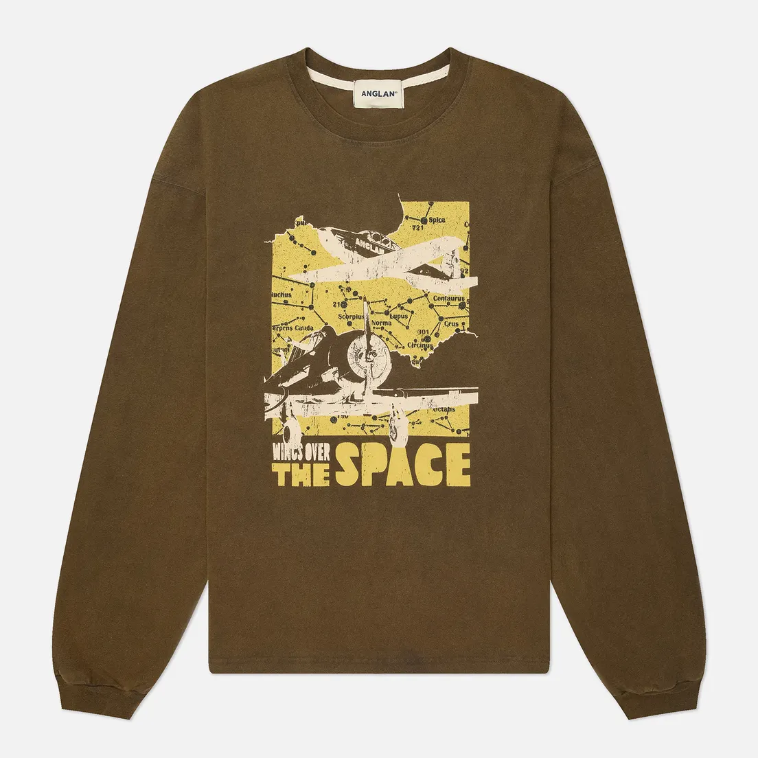Anglan Мужской лонгслив W.O.T.S Graphic Washed