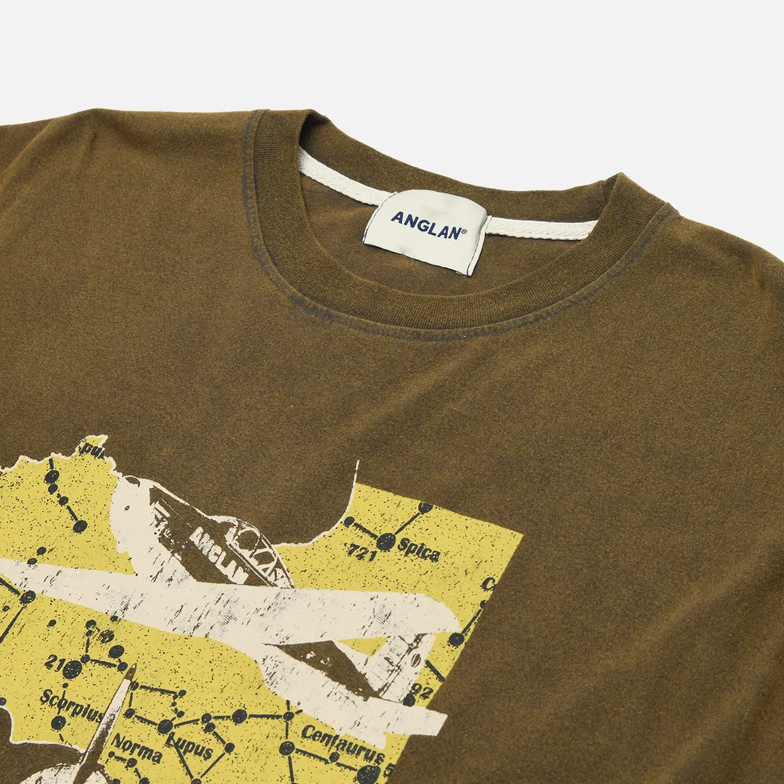 Anglan Мужской лонгслив W.O.T.S Graphic Washed