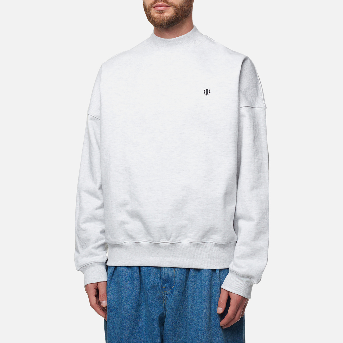 Anglan Мужская толстовка Wappen Half Neck