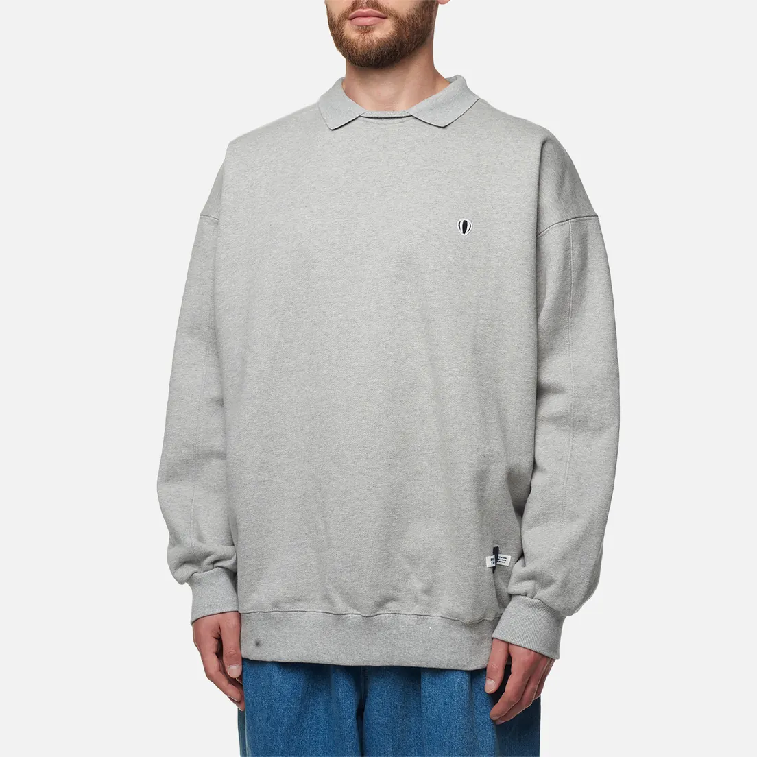 Anglan Мужская толстовка Wappen Wing Collar Heavy