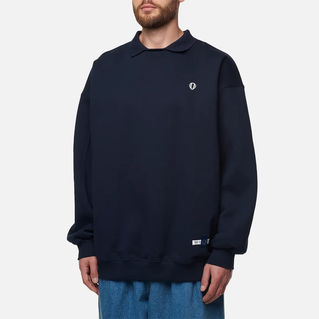 Anglan Мужская толстовка Wappen Wing Collar Heavy