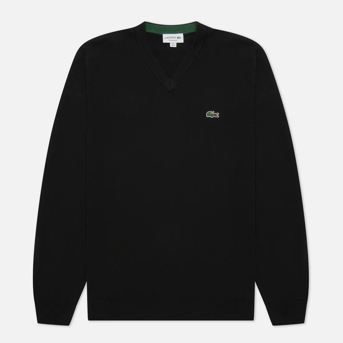 Lacoste Мужской свитер Embroidered Croc Logo Organic Cotton