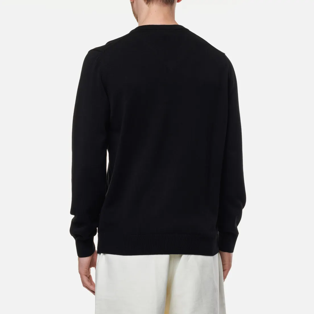 Lacoste Мужской свитер Embroidered Croc Logo Organic Cotton