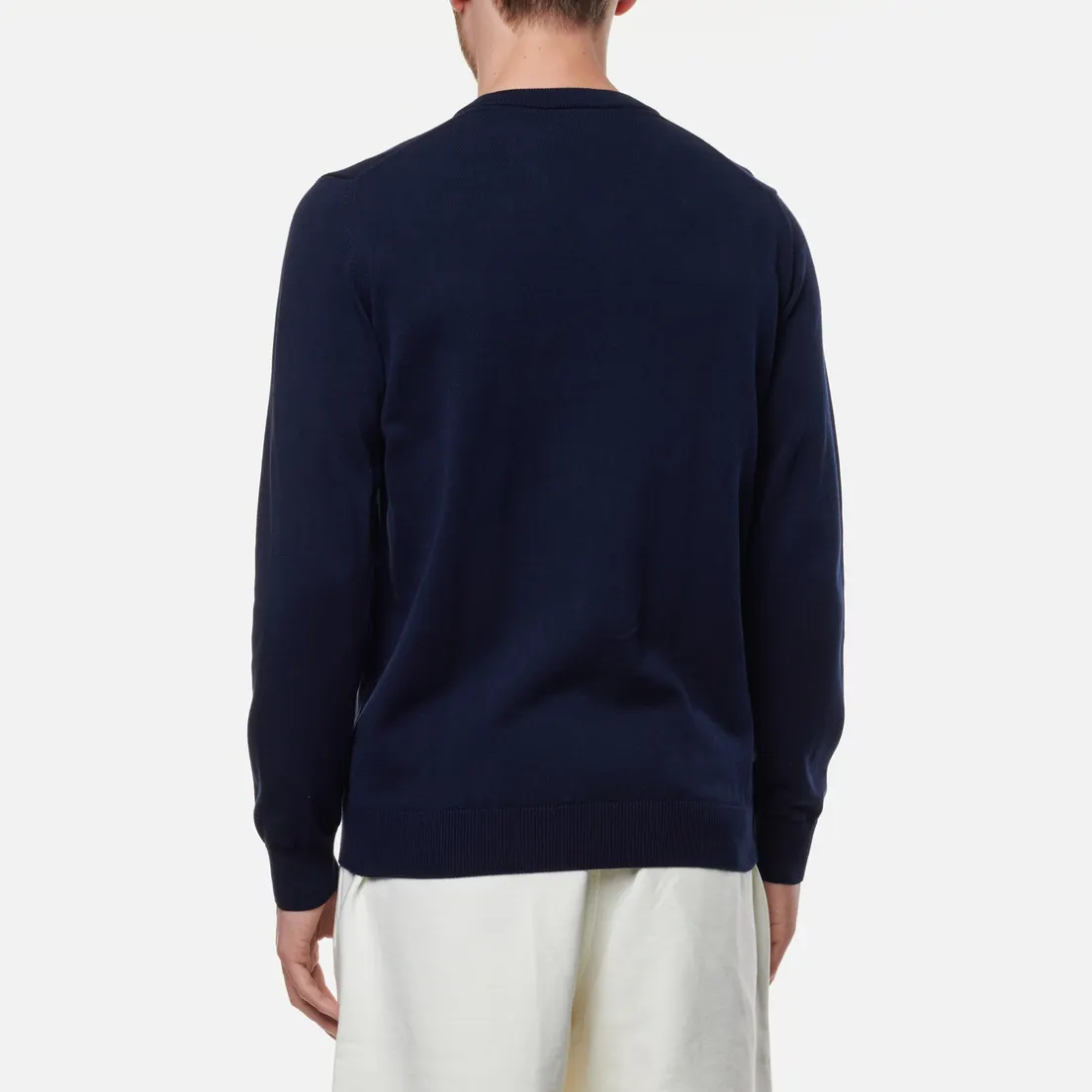 Lacoste Мужской свитер Embroidered Croc Logo Organic Cotton
