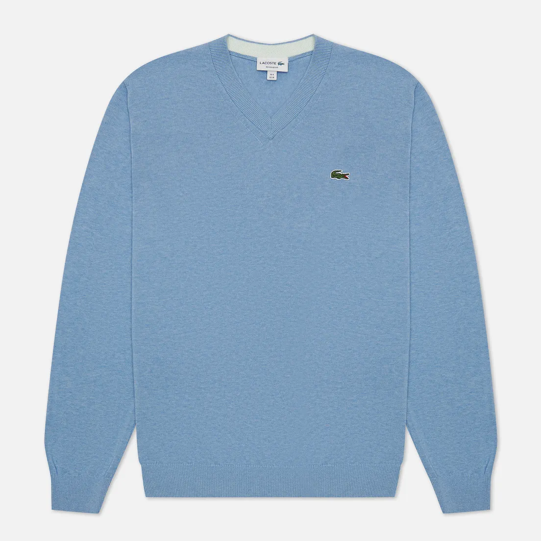 Lacoste Мужской свитер Embroidered Croc Logo Organic Cotton