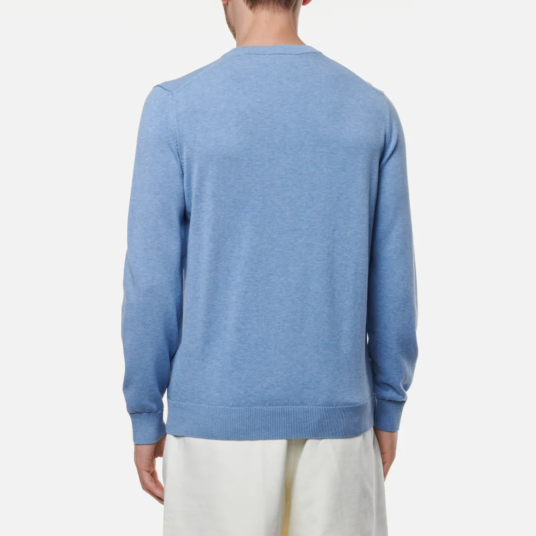 Lacoste Мужской свитер Embroidered Croc Logo Organic Cotton