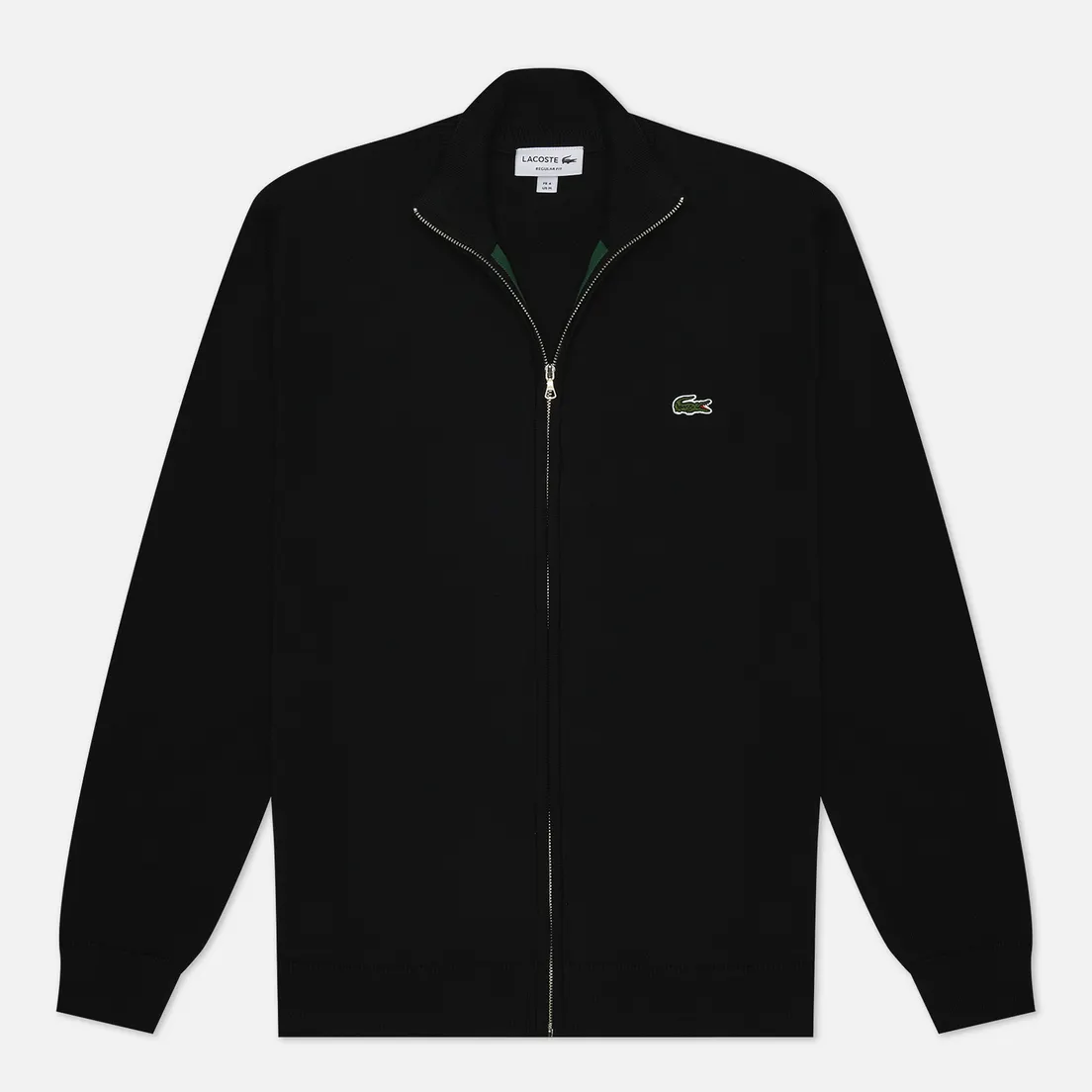 Lacoste Мужской свитер Stand-Up Collar Organic Cotton Zippered