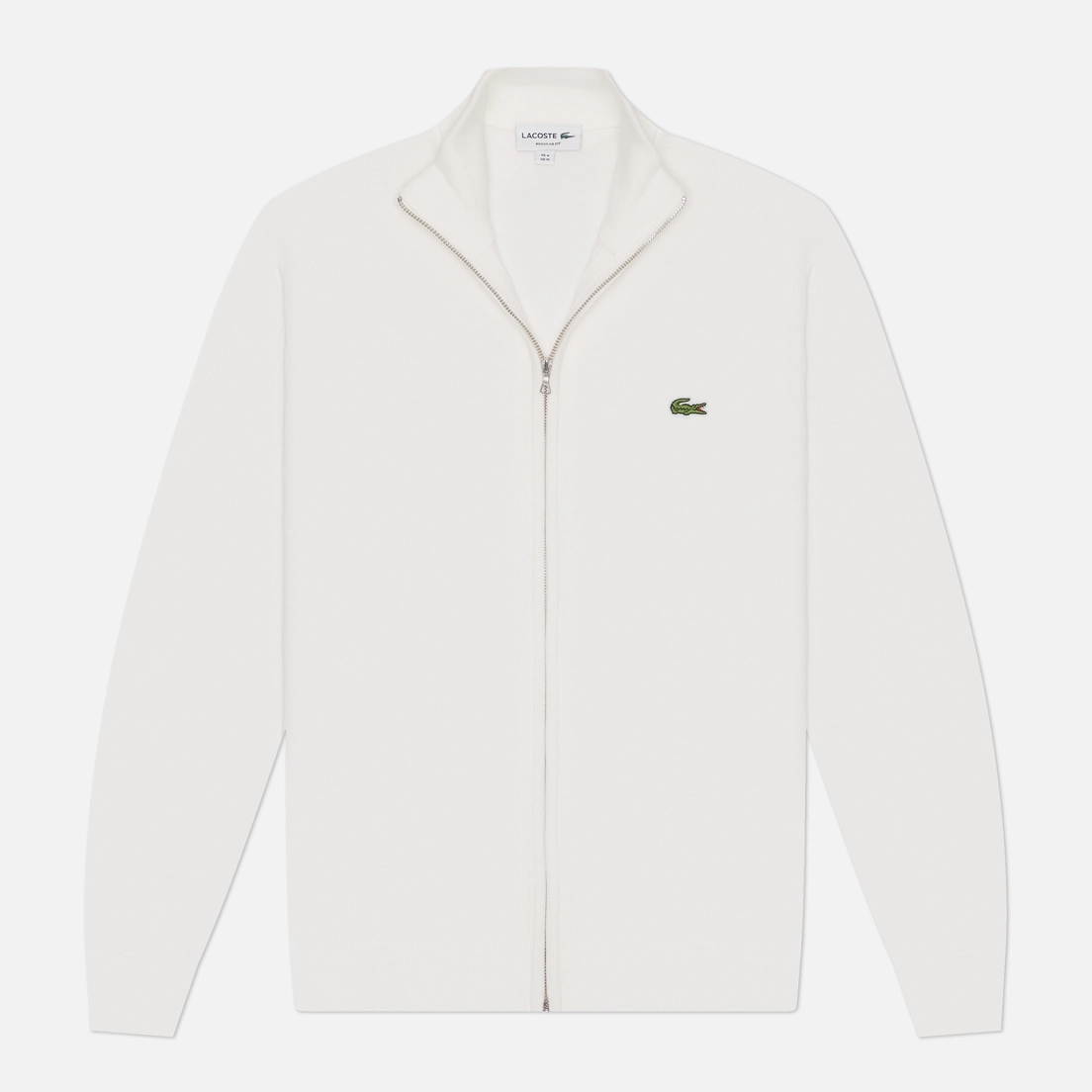 Lacoste Мужской свитер Stand-Up Collar Organic Cotton Zippered