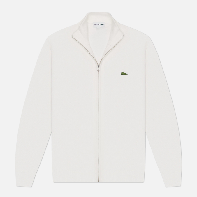 Мужской свитер Lacoste Stand-Up Collar Organic Cotton Zippered