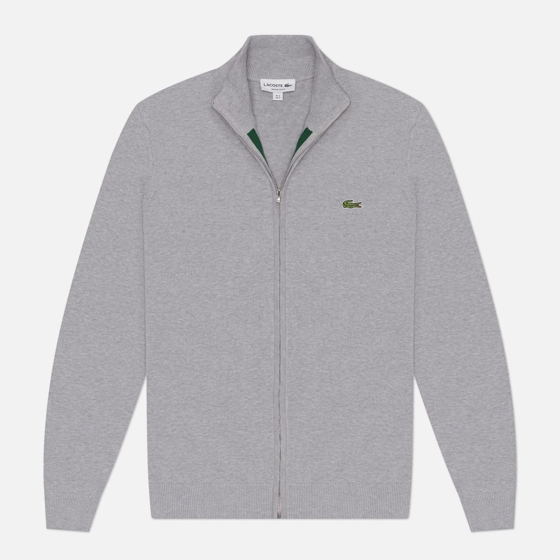 Lacoste Мужской свитер Stand-Up Collar Organic Cotton Zippered