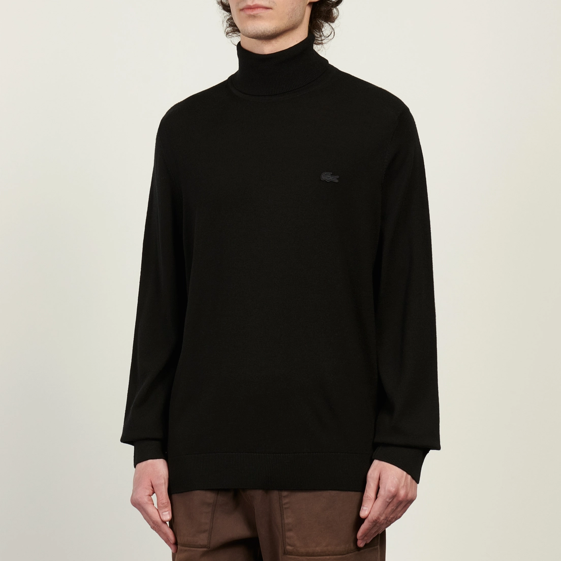 Lacoste Мужской свитер Merino Wool Neck