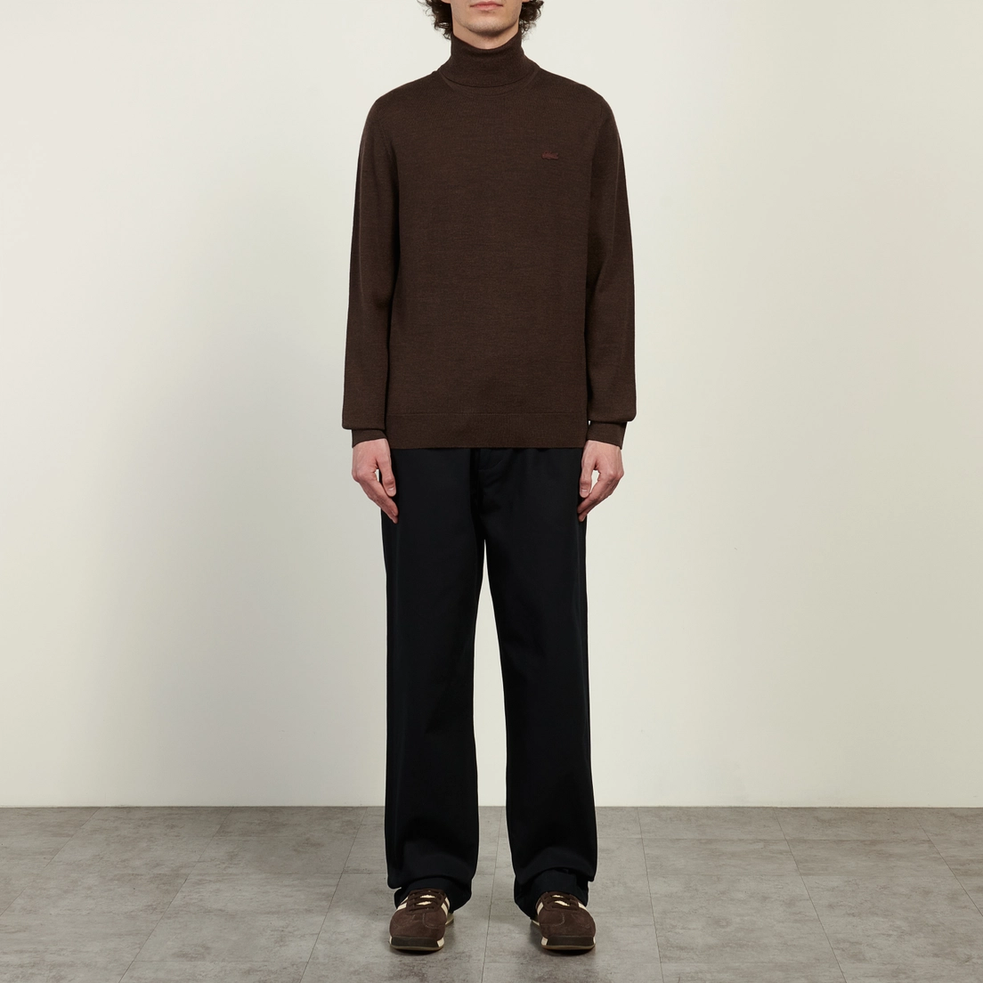 Lacoste Мужской свитер Merino Wool Neck