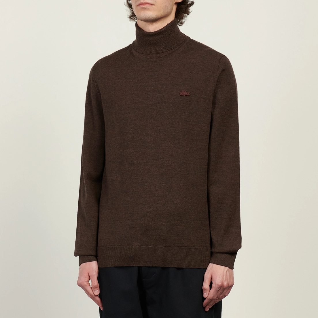 Lacoste Мужской свитер Merino Wool Neck