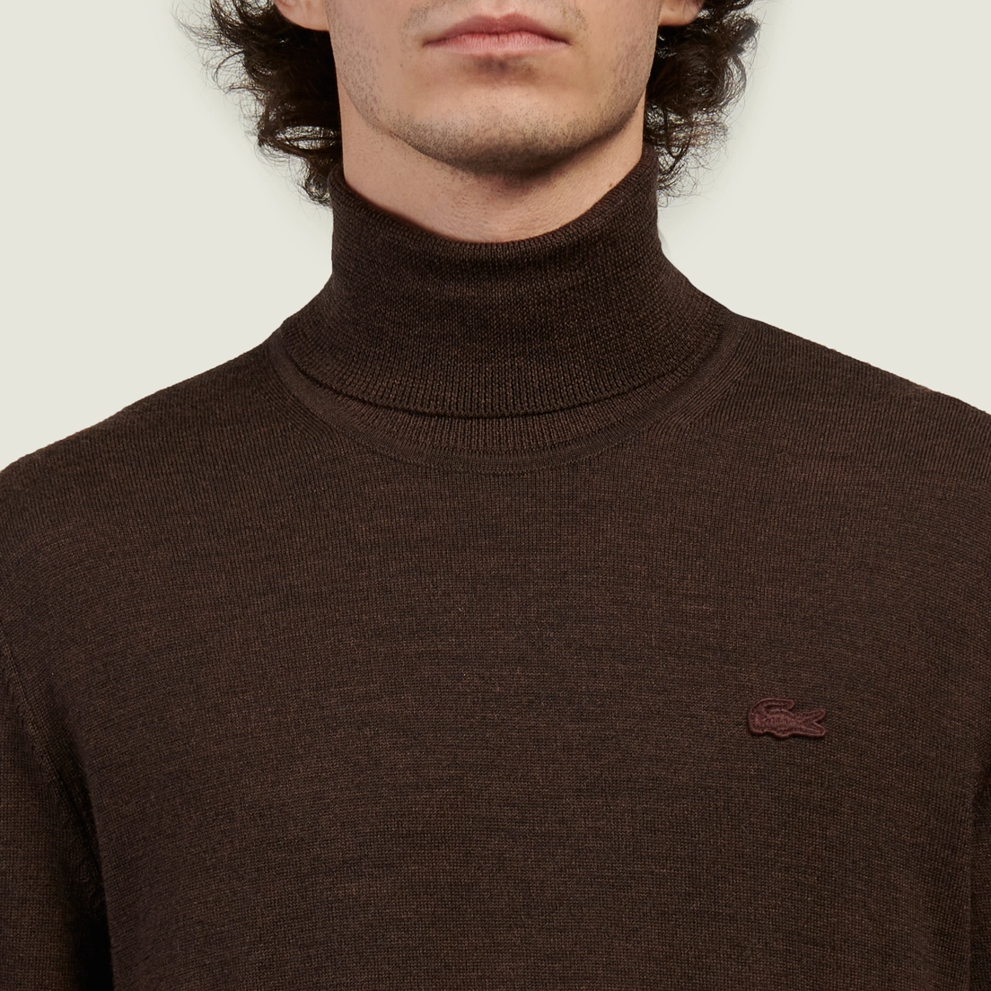 Lacoste Мужской свитер Merino Wool Neck