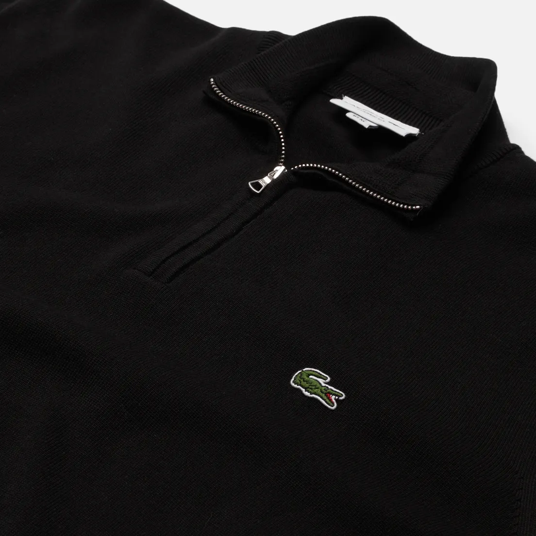 Lacoste Мужской свитер Embroidered Crocodile Half-Zip