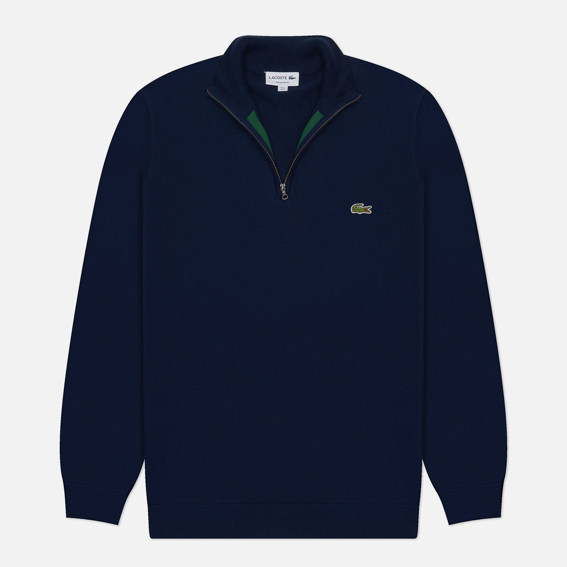 Lacoste Мужской свитер Embroidered Crocodile Half-Zip