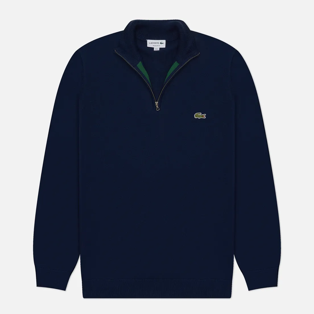 Lacoste Мужской свитер Embroidered Crocodile Half-Zip