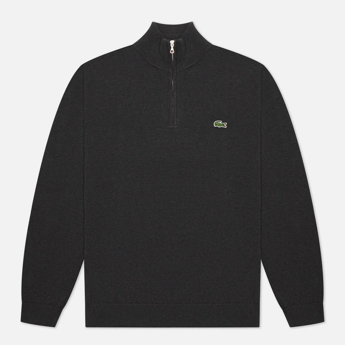 Lacoste Мужской свитер Embroidered Crocodile Half-Zip