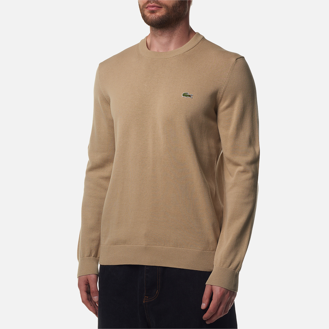 Lacoste Мужской свитер Crew Neck Organic Cotton