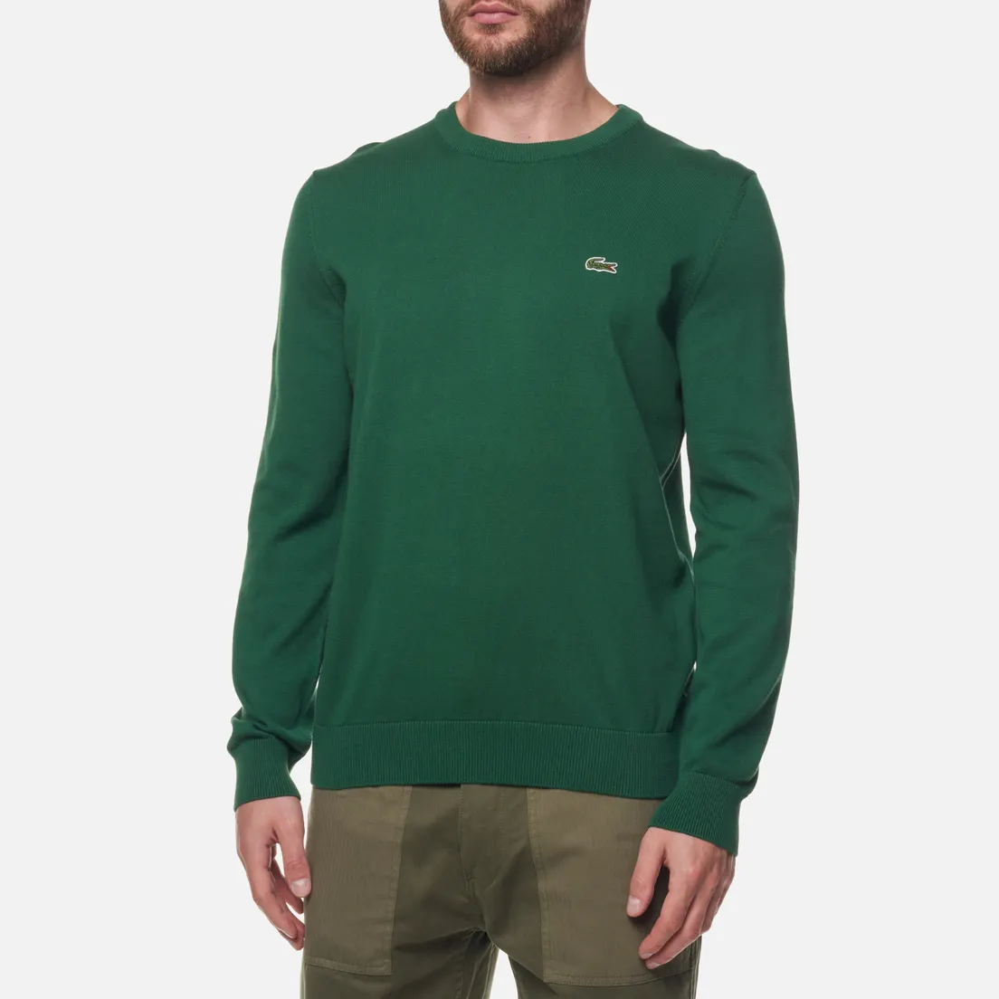 Lacoste Мужской свитер Crew Neck Organic Cotton