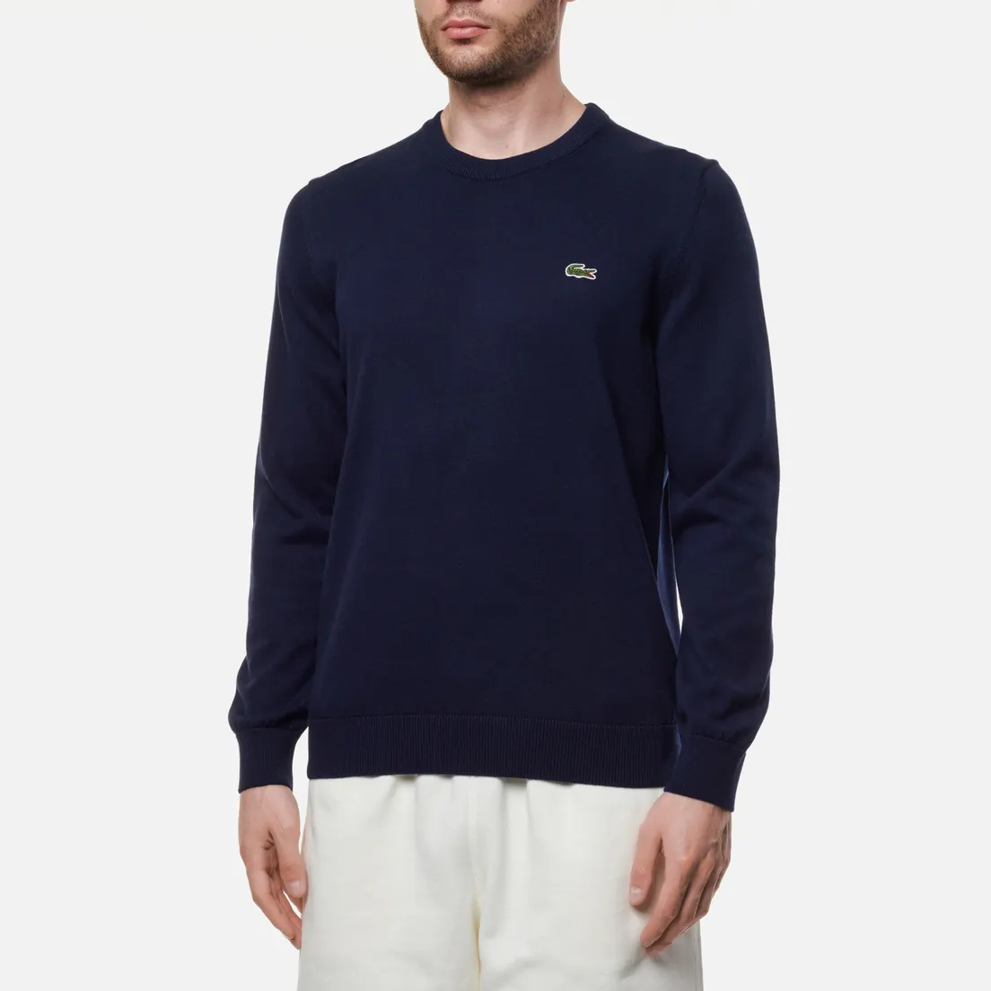 Lacoste Мужской свитер Crew Neck Organic Cotton