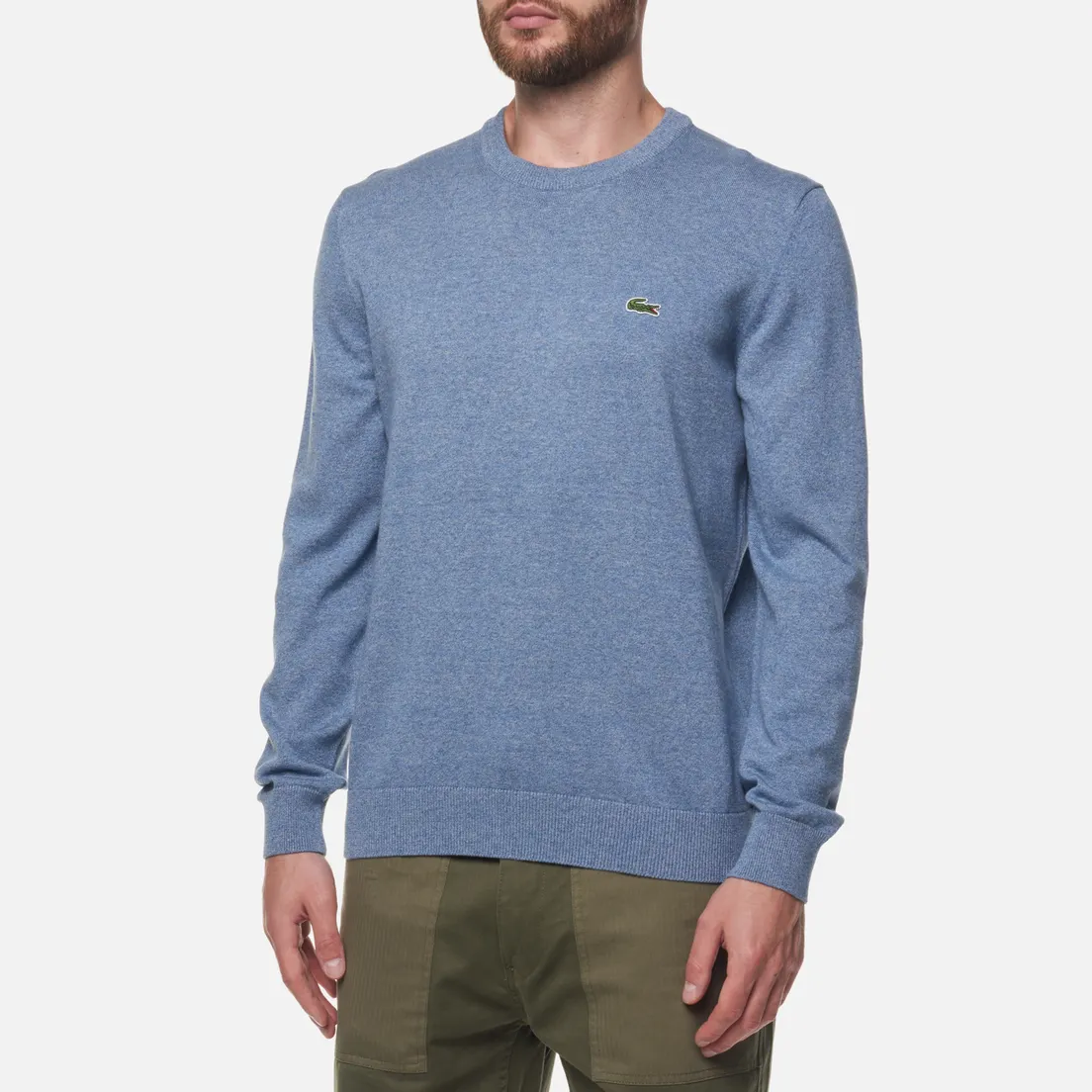 Lacoste Мужской свитер Crew Neck Organic Cotton