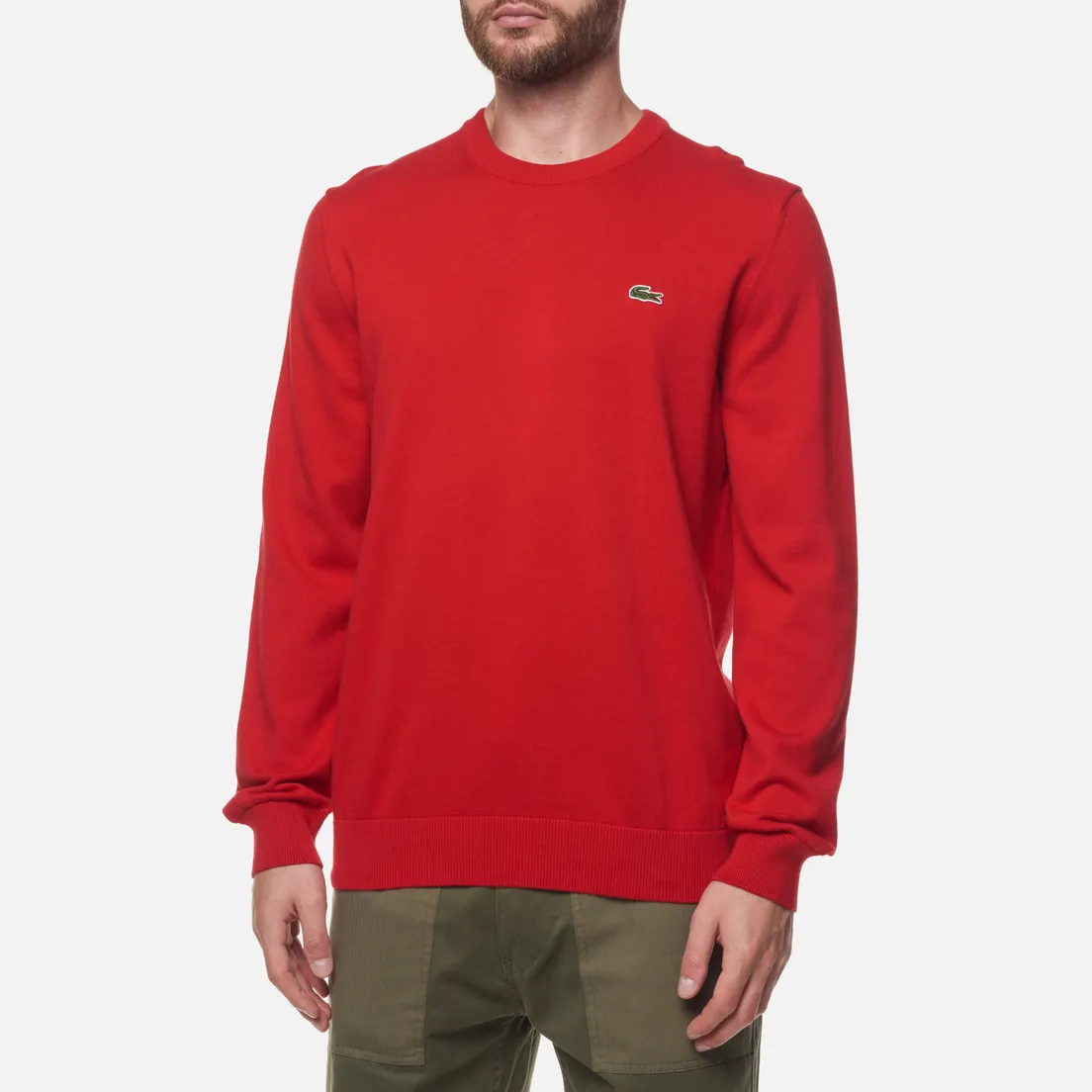 Lacoste Мужской свитер Crew Neck Organic Cotton