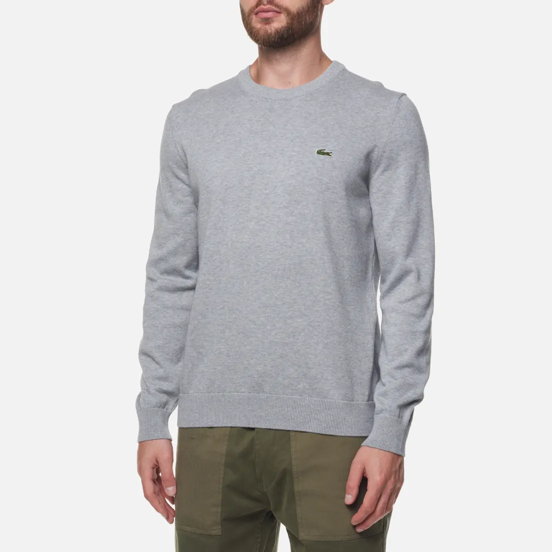Lacoste Мужской свитер Crew Neck Organic Cotton