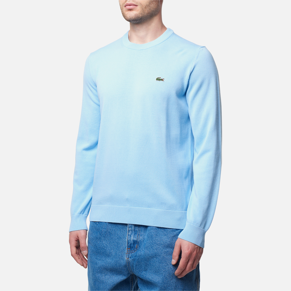 Lacoste Мужской свитер Crew Neck Organic Cotton