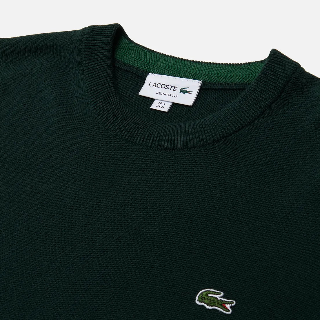 Lacoste Мужской свитер Crew Neck Organic Cotton