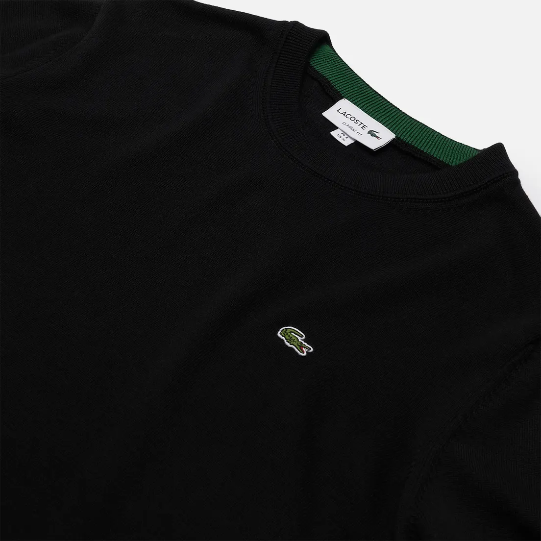 Lacoste Мужской свитер Classic Fit Embroidered Crocodile