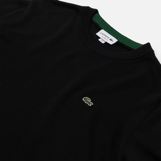 Мужской свитер Lacoste Classic Fit Embroidered Crocodile Black