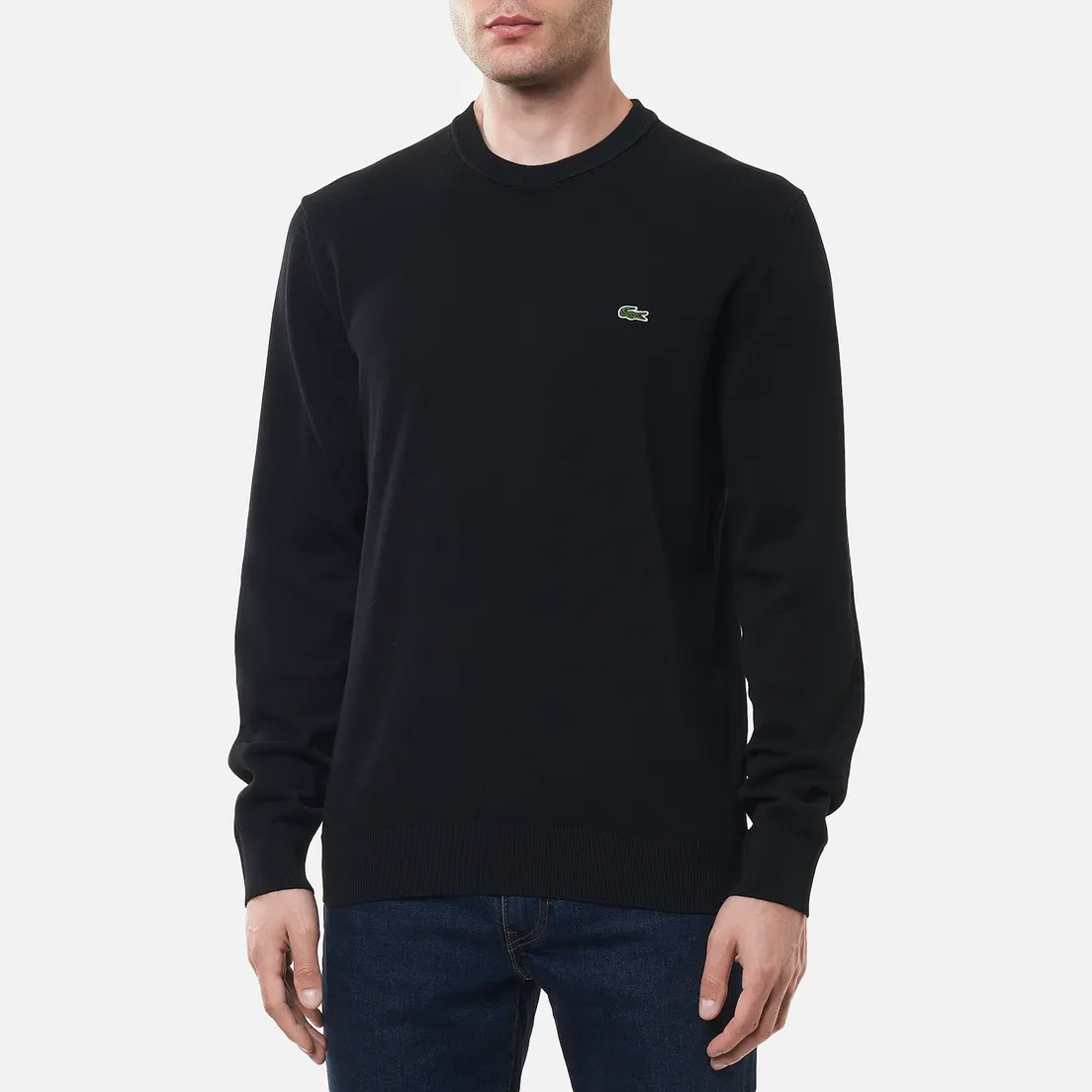 Lacoste Мужской свитер Classic Fit Embroidered Crocodile