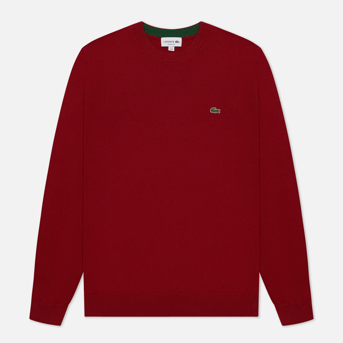 Lacoste Мужской свитер Classic Fit Embroidered Crocodile