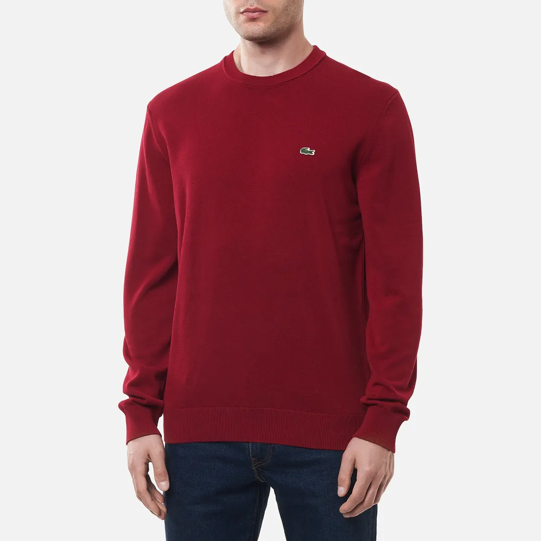 Lacoste Мужской свитер Classic Fit Embroidered Crocodile
