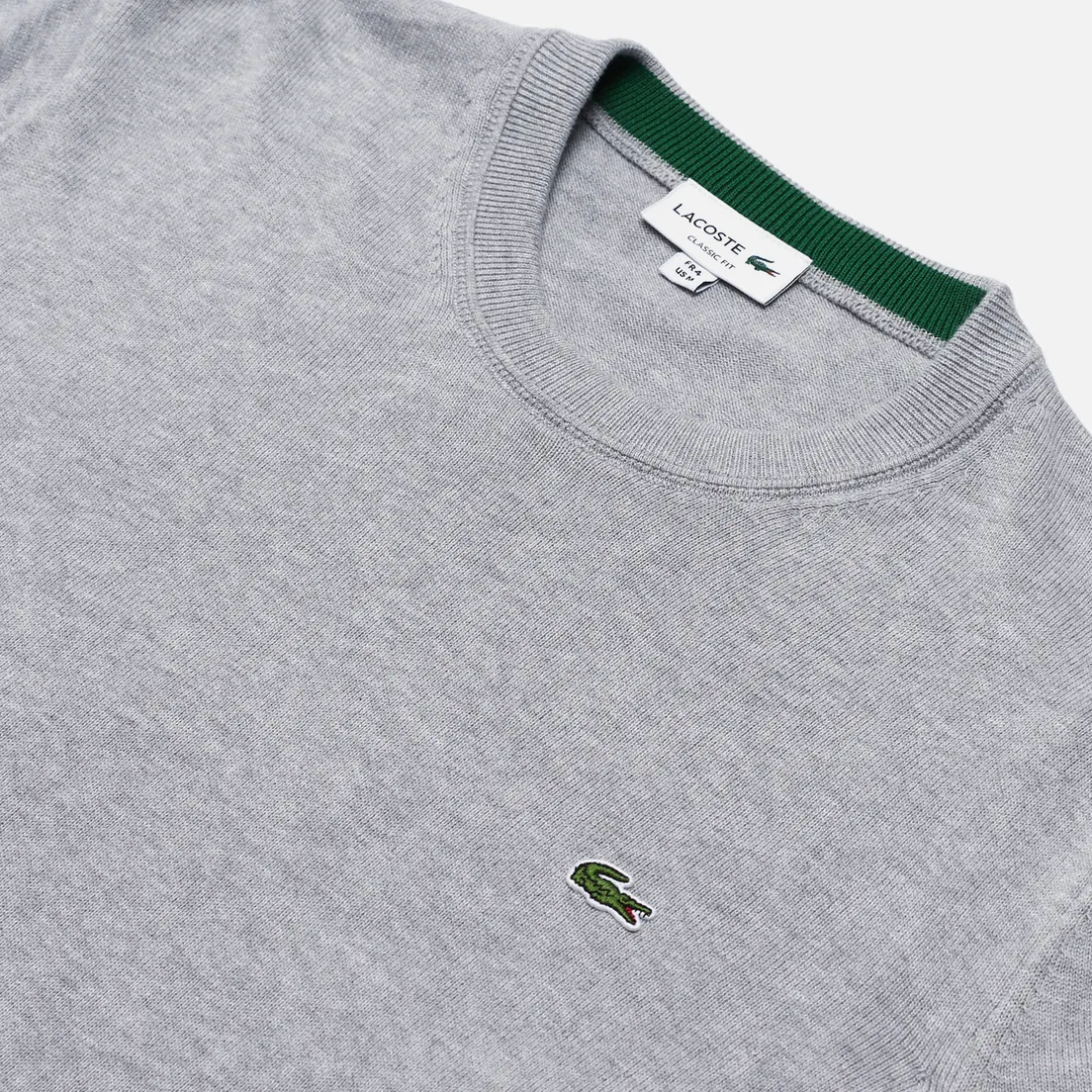 Lacoste Мужской свитер Classic Fit Embroidered Crocodile