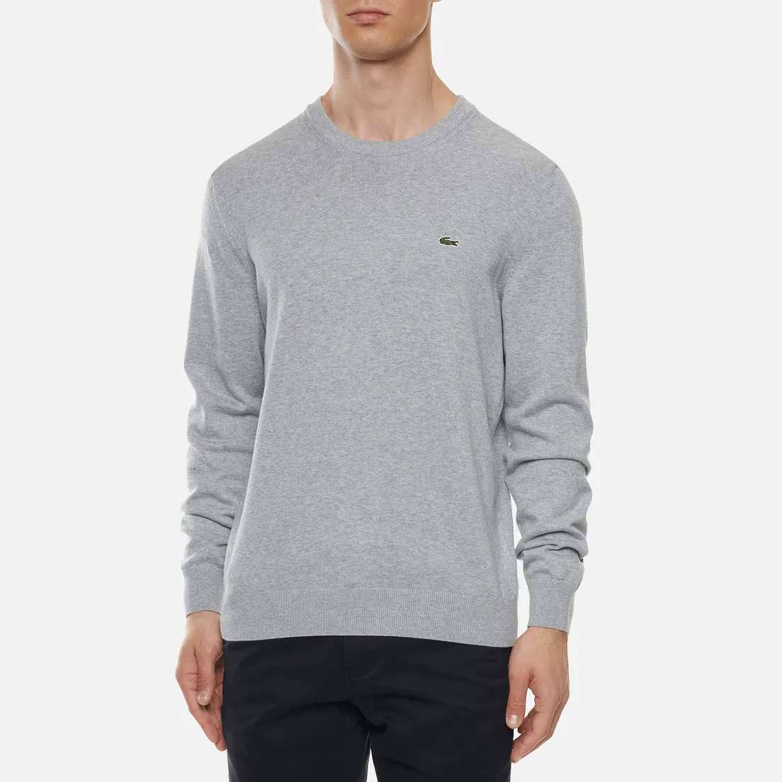 Lacoste Мужской свитер Classic Fit Embroidered Crocodile