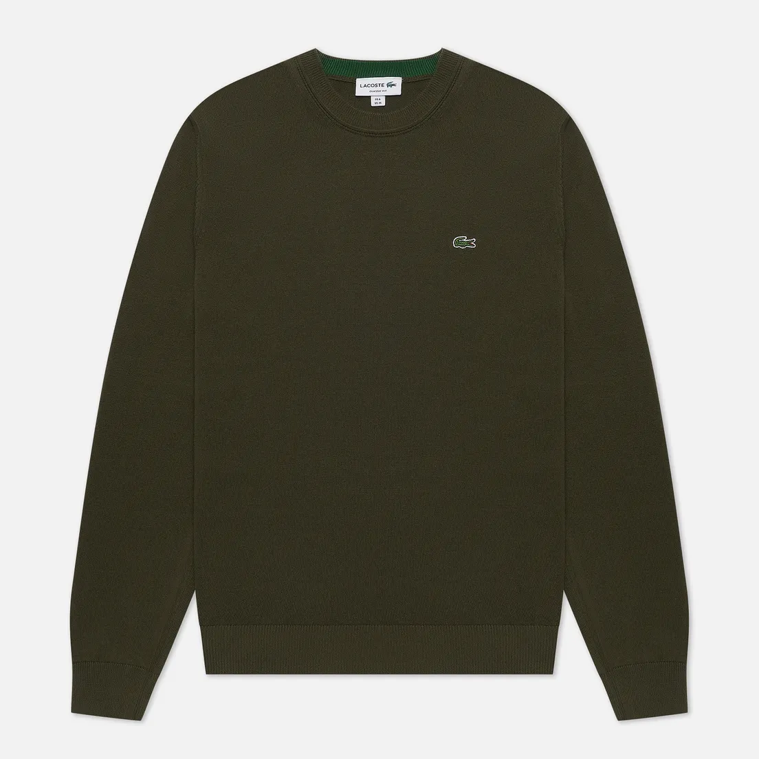 Lacoste Мужской свитер Classic Fit Embroidered Crocodile