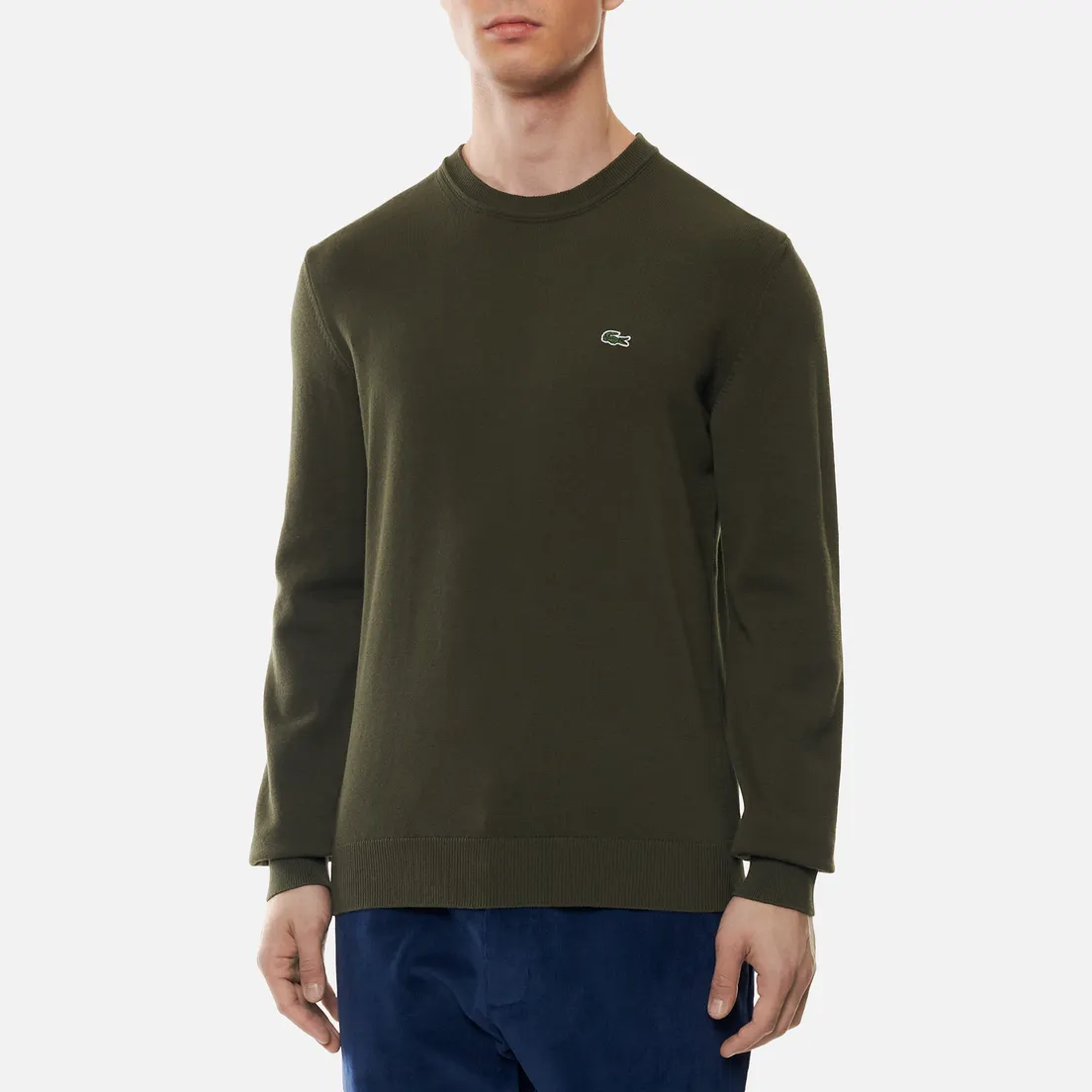 Lacoste Мужской свитер Classic Fit Embroidered Crocodile