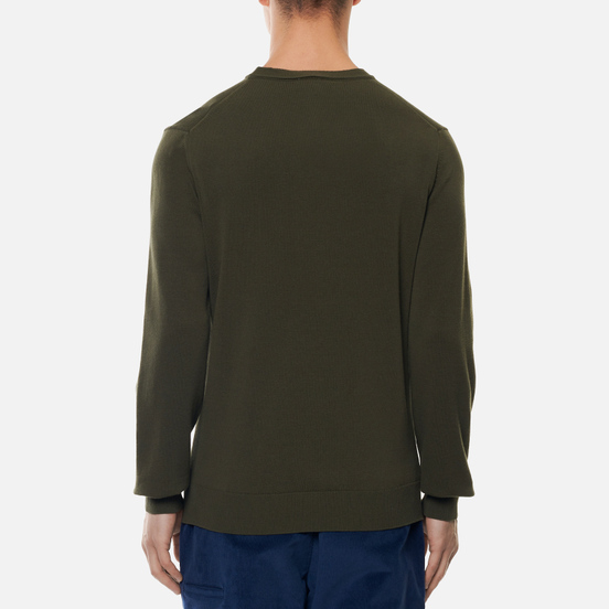 Мужской свитер Lacoste Classic Fit Embroidered Crocodile Khaki Green