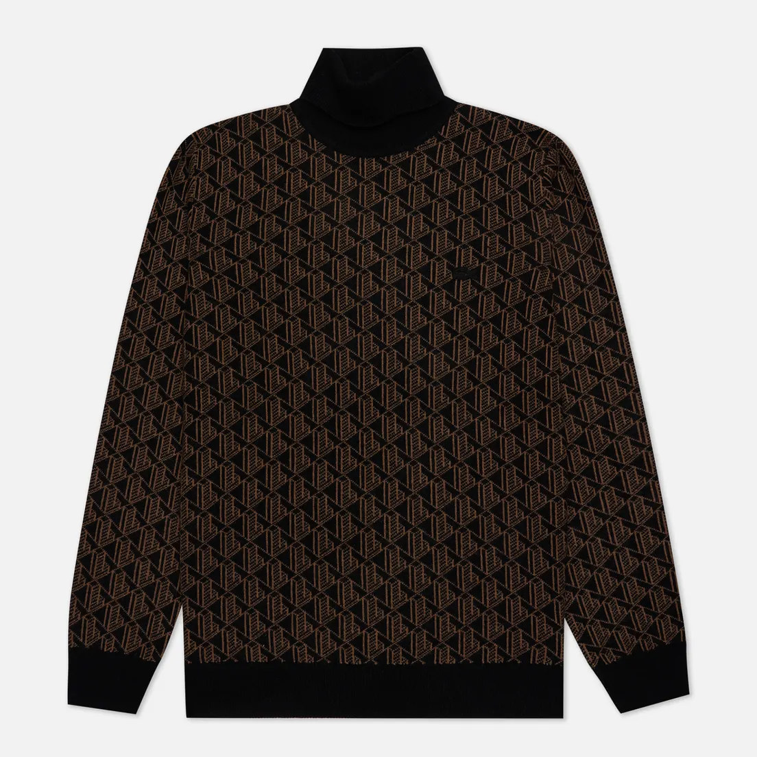Lacoste Мужской свитер Contrast Collar Monogram