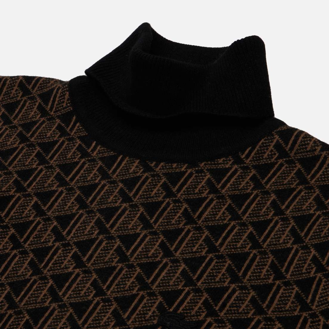 Lacoste Мужской свитер Contrast Collar Monogram