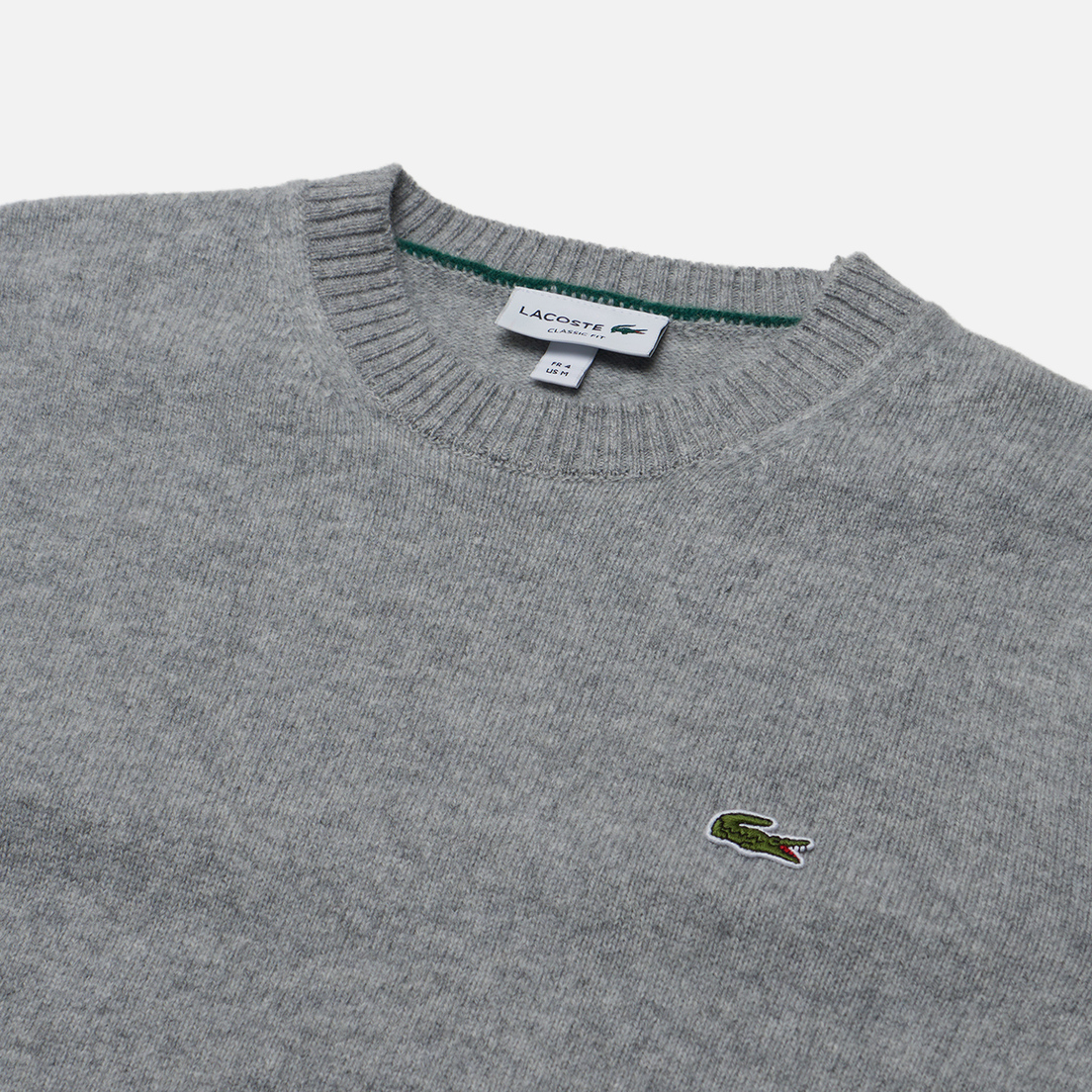 Lacoste sweater grey deals