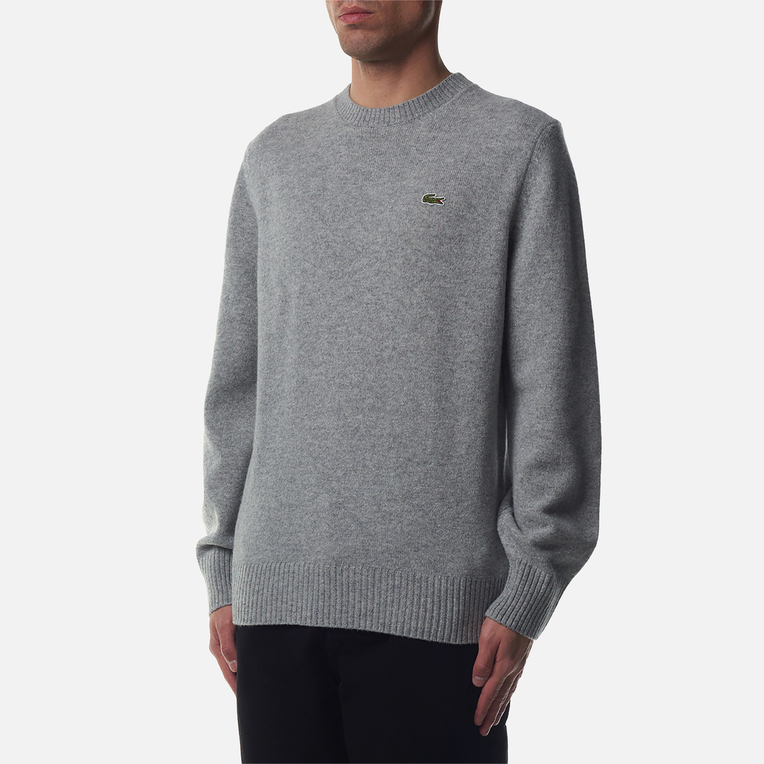 Lacoste Мужской свитер Carded Wool Crew Neck