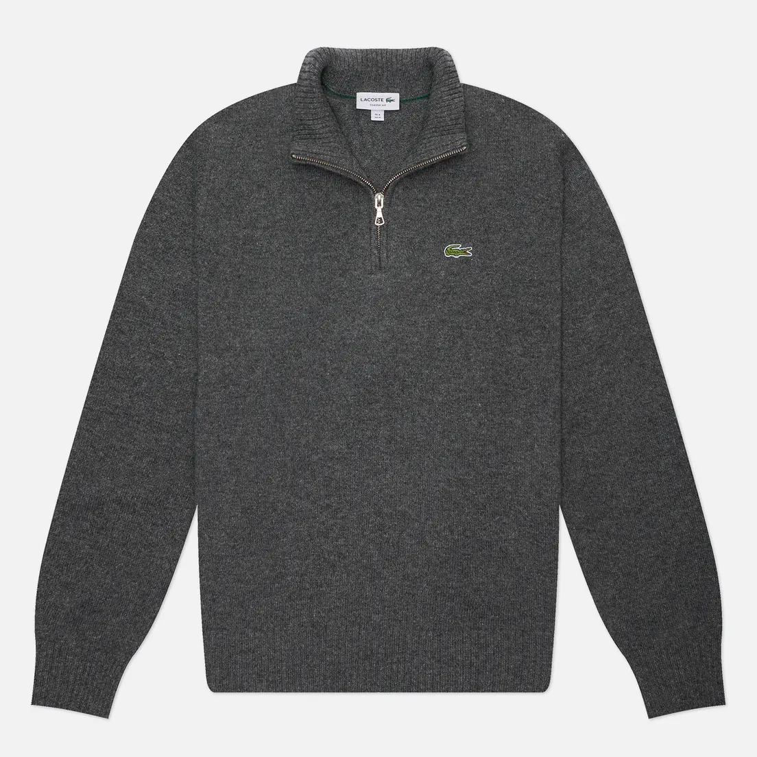 Lacoste Мужской свитер Zipped High Neck Carded Wool