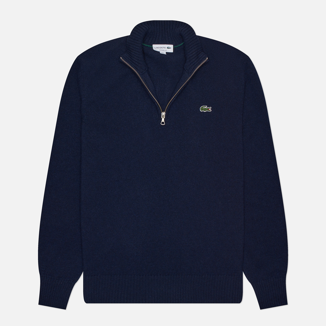 Lacoste Мужской свитер Zipped High Neck Carded Wool