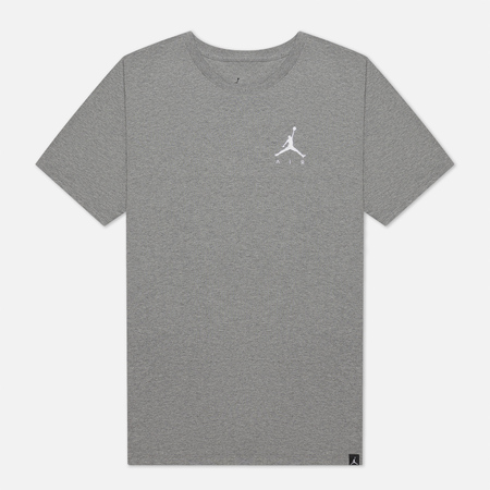 Мужская футболка Jordan Jumpman Air Embroidered, цвет серый, размер L