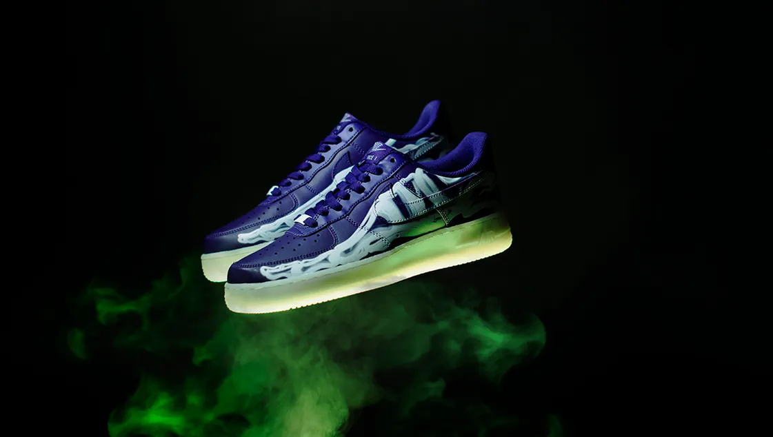 Air Force 1 '07 Skeleton Purple