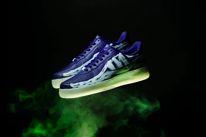 Air Force 1 '07 Skeleton Purple