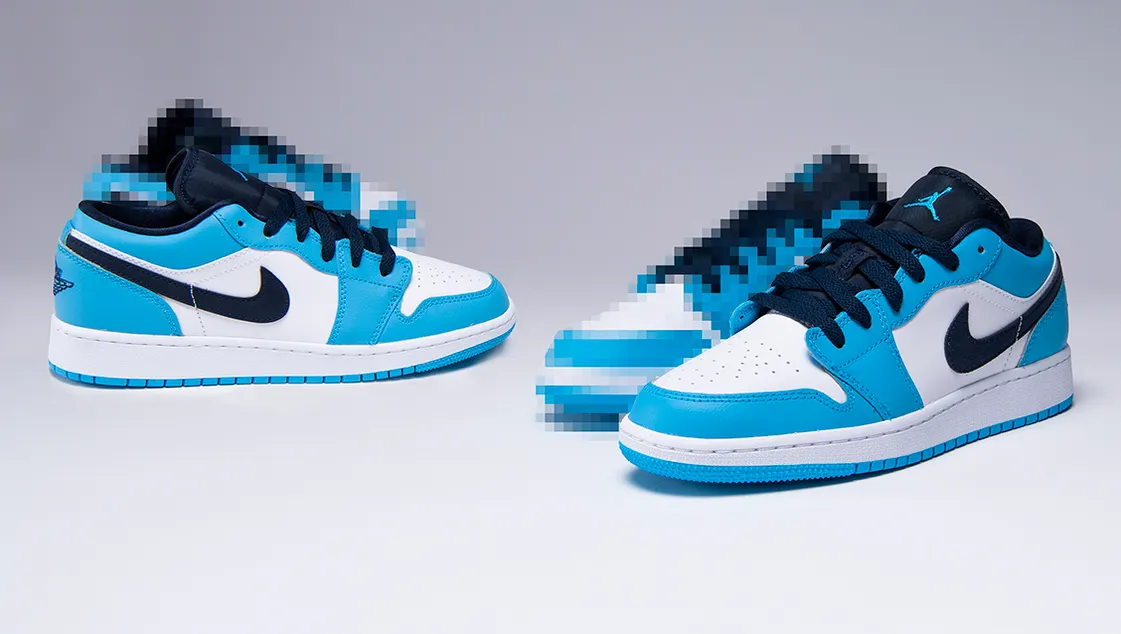 Air Jordan 1 Low GS UNC